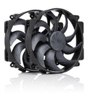 Noctua NF-A14x25r G2 PWM Sx2-PP chromax.black 14cm Case Fan