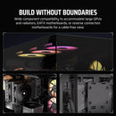 CORSAIR iCUE LINK 3500X RGB Black 黑色 Tempered Glass Mid-Tower Case CC-9011280-WW