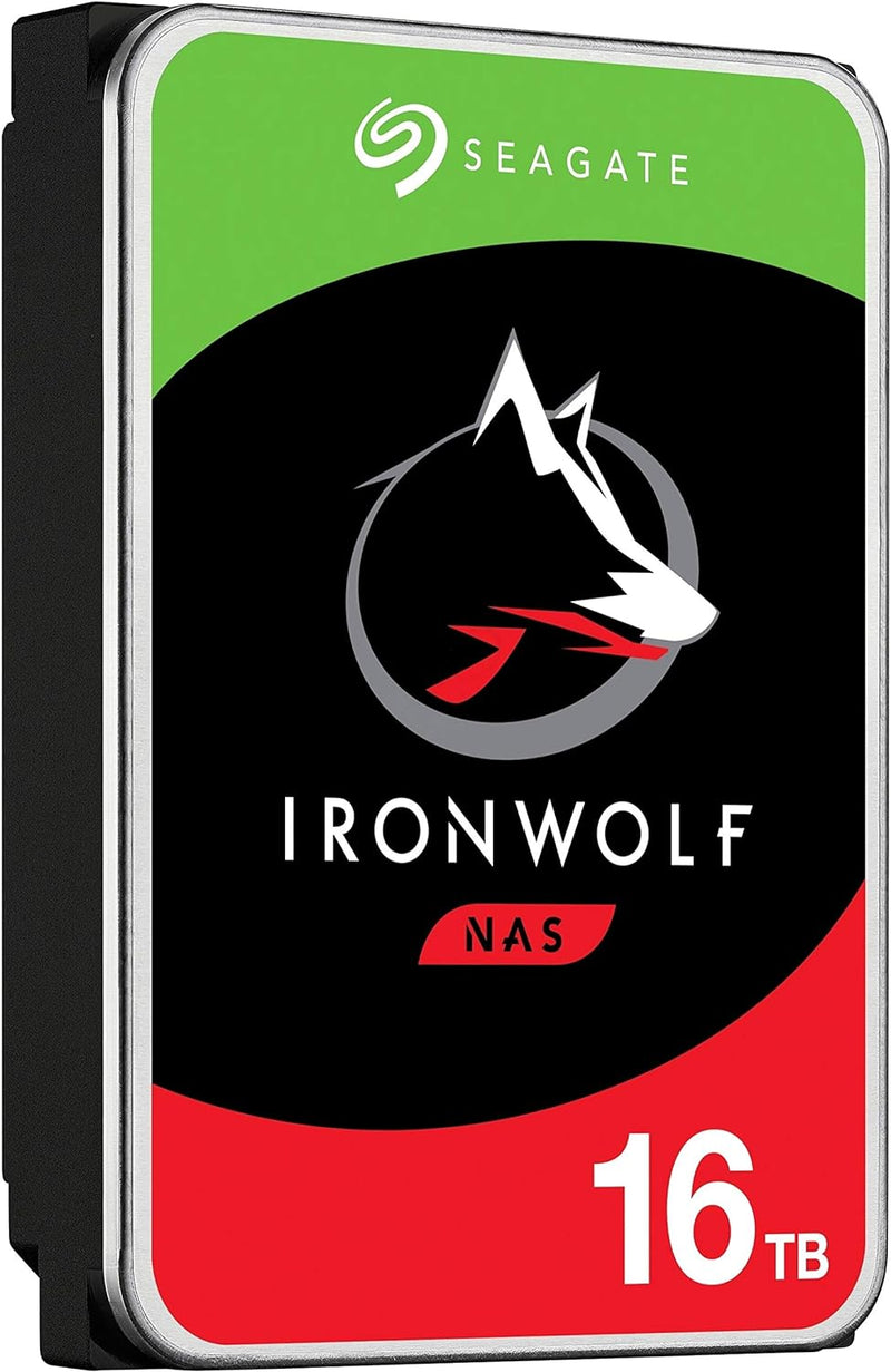 Seagate 16TB IronWolf ST16000VN001 NAS 3.5" SATA 7200rpm 256MB Cache HDD