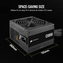 CORSAIR 650W CX650 80Plus Bronze Power Supply (CP-9020278-UK)