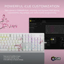 Corsair K70 CORE SE RGB Mechanical Gaming Keyboard with Palm Rest (Cherry MLX Red Switch) Cherry Blossom 櫻花色 CH-9109C1E-NA