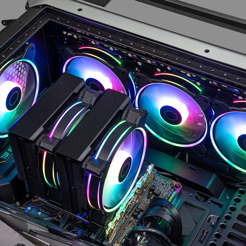 Cooler Master MasterFan MF120 HALO2 3 in 1 Pack ARGB 12cm Case Fan MFL-B2DN-213P2-R2