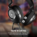 CORSAIR HS35 v2 Multiplatform Gaming Headset — Blue CA-9011383-NA