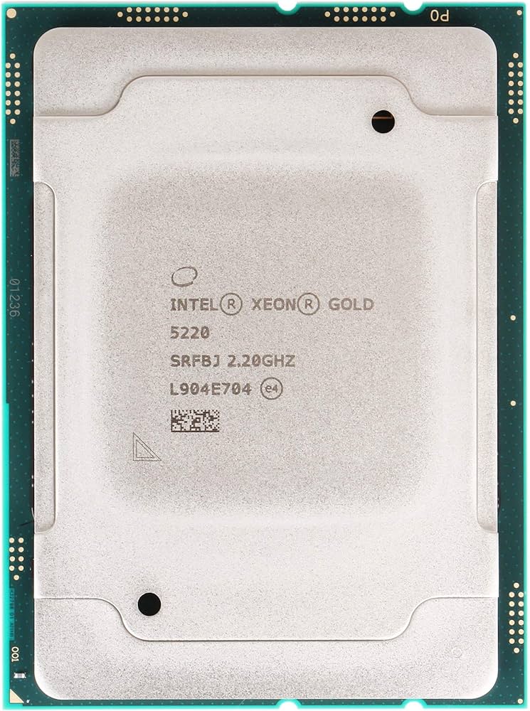 Intel Xeon Gold 5220 Tray Processor 18C 36T, 24.75M Cache, 2.20 GHz, F