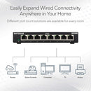 NETGEAR GS308-300UKS 8-Port Gigabit Ethernet SOHO Unmanaged Switch