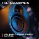 SteelSeries Arena 7 Wireless RGB 2.1 桌上型遊戲喇叭 (61542)