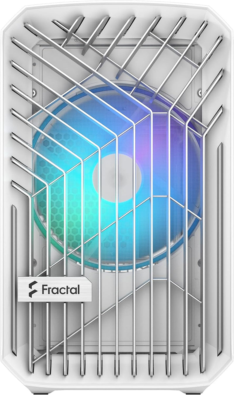 Fractal Design Torrent Nano RGB White TG Light Tint Mini-ITX Case FD-C-TOR1N-05 