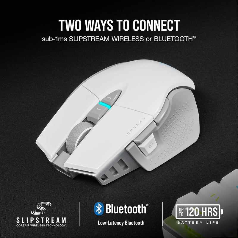 [New Year Offer] Corsair M65 RGB ULTRA Wireless Tunable FPS Gaming Mouse White CH-9319511-AP2
