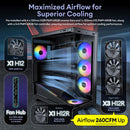 Okinos AQUA 9 ARGB ATX Case (OKICC-AQ9-ATXBA)