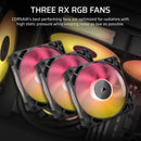 CORSAIR iCUE LINK TITAN 360 RX RGB 360mm Liquid CPU Cooler CW-9061018-WW
