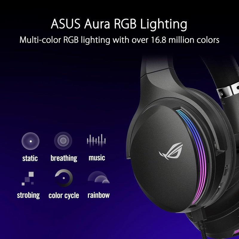 ASUS ROG Fusion II 500 AI降躁麥克風7.1 聲道電競耳機