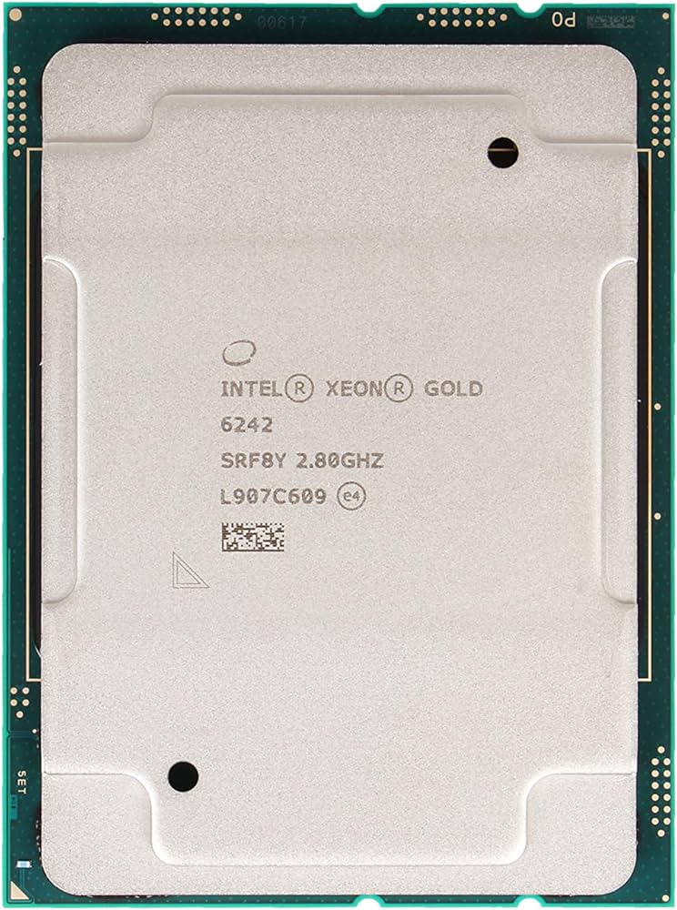 Intel Xeon Gold 6242 Tray Processor 16C 32T, 22M Cache, 2.80 GHz, FCLGA3647