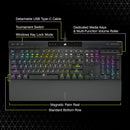 Corsair K70 RGB PRO Mechanical Gaming Keyboard with PBT DOUBLE SHOT PRO Keycaps - CHERRY® MX SPEED CH-9109414-NA