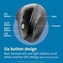 Kensington Pro Fit Ergo 直立式無線滑鼠 - Black 黑色 ME-KVERTBK (K75501WW)