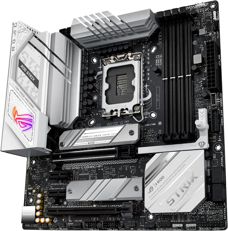 ASUS ROG STRIX B760-G GAMING WIFI DDR5,LGA 1700 mATX Motherboard