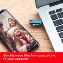 SanDisk 256GB Ultra Dual Drive Go Navagio Bay (海灣藍) Flash Drive 隨身碟 (USB 3.2 Gen 1 400MB/s) SDDDC3-256G-G46NBB 772-4607