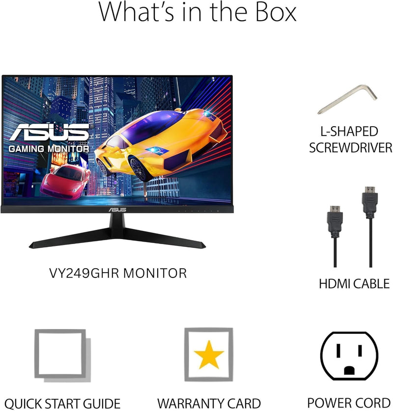 ASUS 23.8" VY249HGR 120Hz FHD IPS (16:9) 電競顯示器