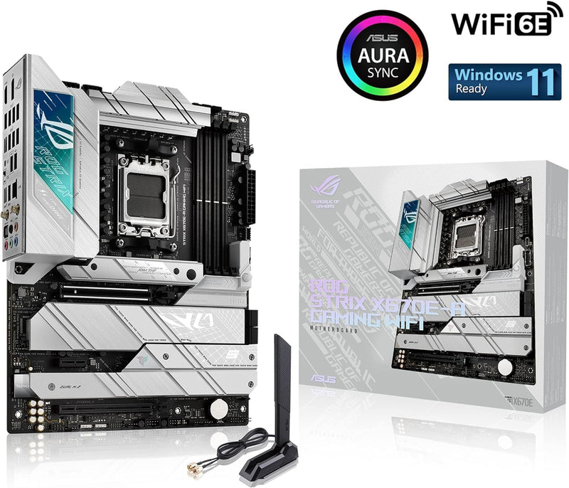ASUS ROG STRIX X670E-A GAMING WIFI DDR5,Socket AM5 ATX Motherboard