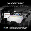 CORSAIR 64GB Kit (2x32GB) DOMINATOR TITANIUM RGB White 白色 CMP64GX5M2B6000Z30W DDR5 6000MHz CL30 Memory (AMD EXPO & Intel XMP 3.0)