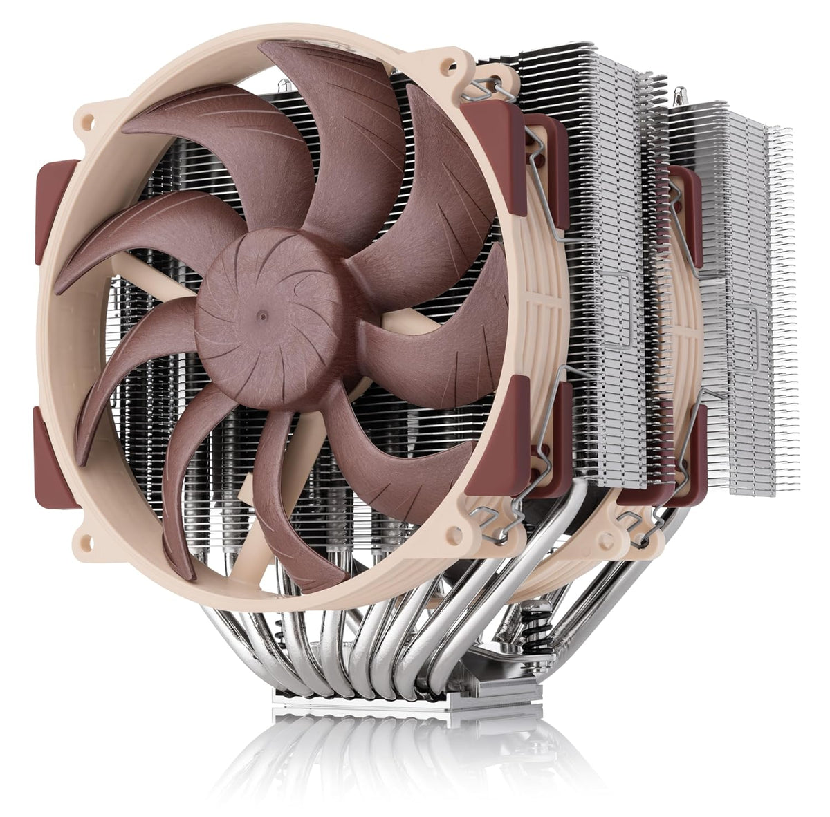 Noctua ツインタワーヒートシンク+14cmファン2個搭載の NH-D15 Noctua ツインタワー CPUクーラー プレミアム NH-D15, PC用ファン・クーラー