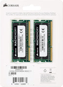 CORSAIR Mac Memory DDR3 SODIMM 16GB Kit (2x8GB) DDR3L 1600MHz CMSA16GX3M2A1600C11 Memory Apple Certified