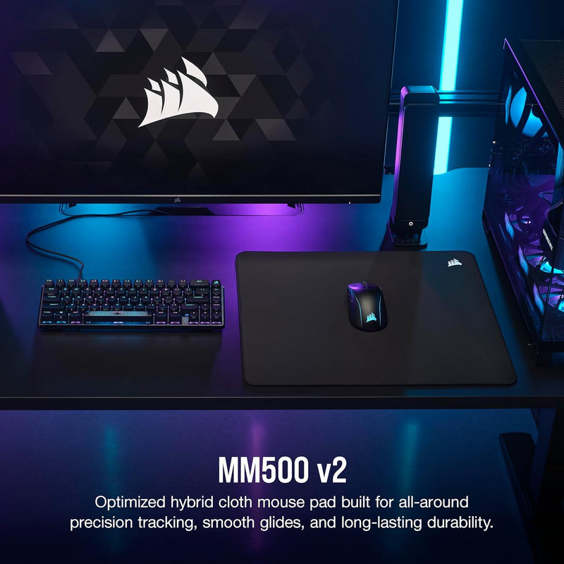 Corsair MM500 v2 Hybrid Cloth Gaming Mouse Pad - Large CH-941B161-WW
