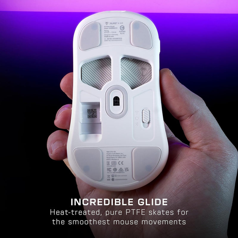 Turtle Beach Burst II Air 對稱式無線光學電競滑鼠 - White 白色 (ME-RB2AWH)