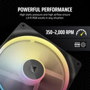 Corsair iCUE LINK LX140-R RGB Expansion Black 140mm PWM Reverse 反葉 PC Case Fan (CO-9051051-WW)