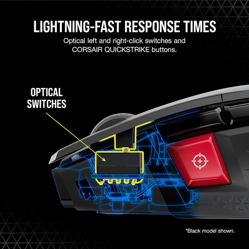 [New Year Offer] Corsair M65 RGB ULTRA Wireless Tunable FPS Gaming Mouse White CH-9319511-AP2