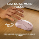 Logitech M240 靜音藍牙滑鼠 - Pink 粉紅色 910-007124 原裝行貨