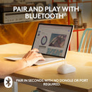 Logitech M240 靜音藍牙滑鼠 - Off White 白灰色 910-007123 原裝行貨