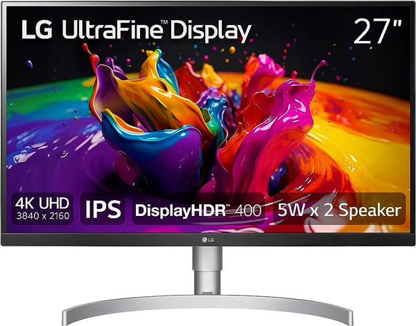 LG 27" 27UP650-W/EP 4K UHD IPS (16:9) Monitor