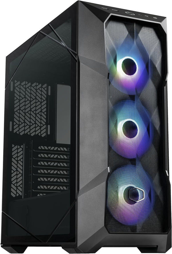 Cooler Master MasterBox TD500 V2 Mesh Black Black ARGB Tempered Glass ATX Case TD500V2-KGNN-S00 