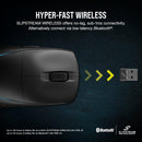 CORSAIR M75 WIRELESS Lightweight RGB 超輕量無線遊戲滑鼠 Black CH-931D010-NA