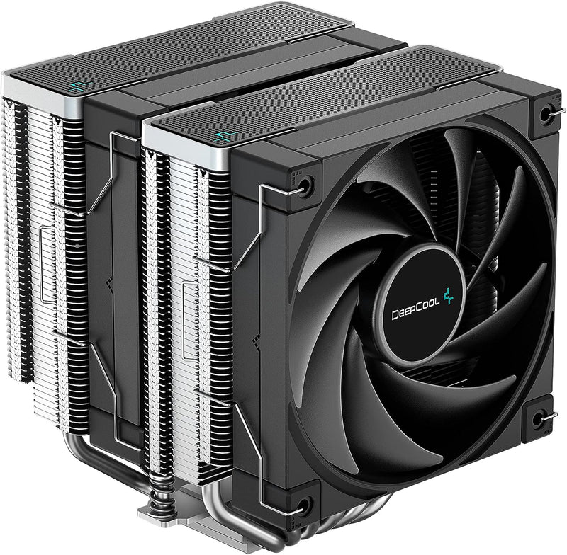 DeepCool AK620 Black 黑色 CPU Cooler, FK120 3-in-1 Cooling Fan, 6 Copper Heatpipes, 260W TDP (AIRDC-AK620)