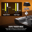 CORSAIR K70 MAX RGB Magnetic-Mechanical Gaming Keyboard — Adjustable CORSAIR (MGX Switches) Steel Grey CH-910961G-NA