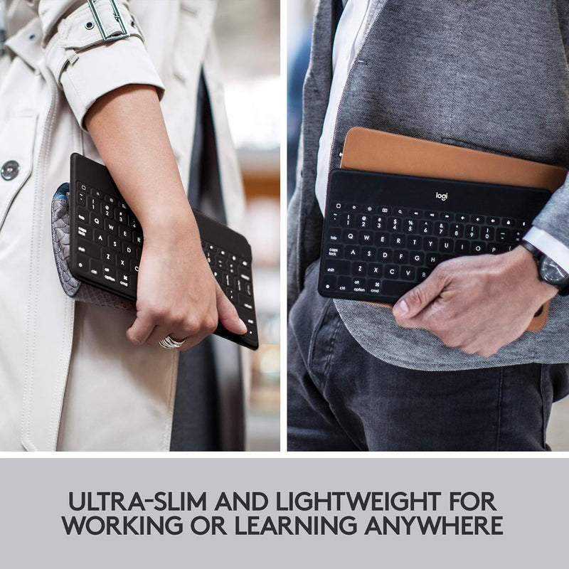 Logitech Keys-to-Go Portable Wireless Keyboard (with iPad/iPhone stand) - Deep Blue 920-010040 Original licensed product