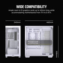 CORSAIR 3500X White 白色 Tempered Glass Mid-Tower Case CC-9011277-WW