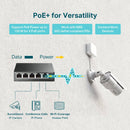 TP-Link TL-SG105MPE 5-Port Gigabit Easy Smart Switch with 4-Port PoE+ (120W)