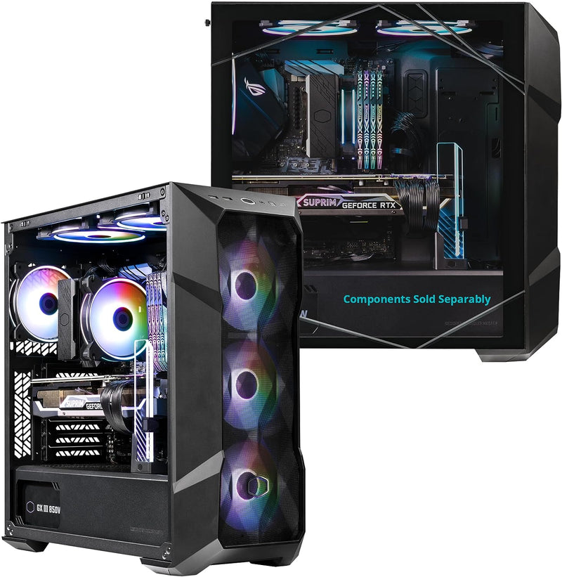 Cooler Master MasterBox TD500 V2 Mesh Black 黑色 ARGB Tempered Glass ATX Case TD500V2-KGNN-S00