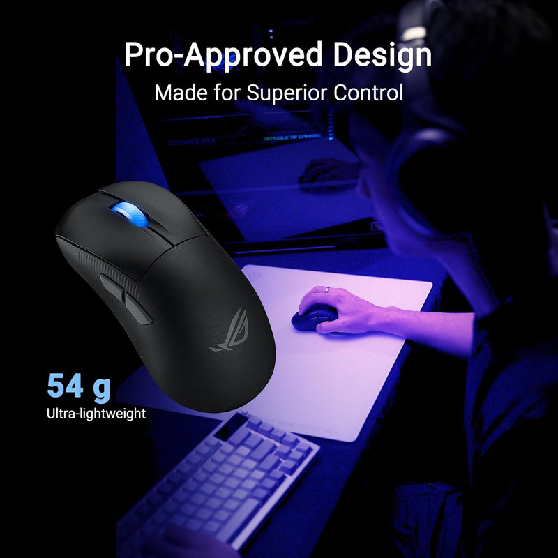 ASUS ROG Keris II Ace 42000dpi Wireless Gaming Mouse-Black 