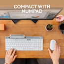 Logitech K580 慳位靜音多工藍牙鍵盤 (中文版) - White 白色 920-009213 原裝行貨