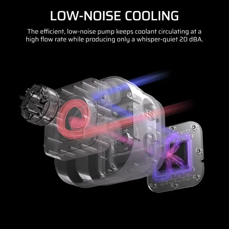 CORSAIR NAUTILUS 240 RS ARGB 240mm Liquid CPU Cooler CW-9060092-WW 