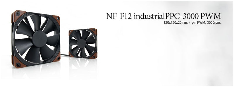 Noctua NF-F12 industrialPPC-3000 IP52 PWM 12cm Case Fan