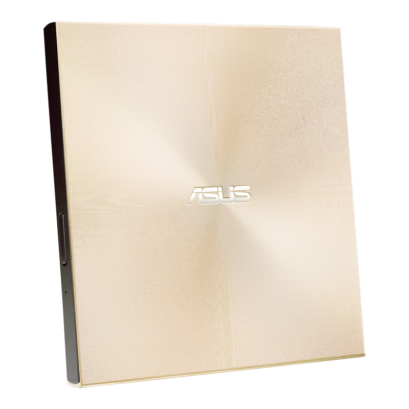 ASUS ZenDrive U9M (SDRW-08U9M-U)/GOLD ultra-slim portable 8X DVD burner with USB Type-C and Type-A