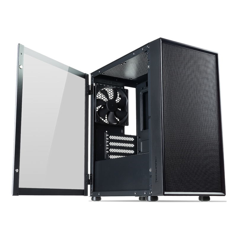 TECWARE Nexus Air M2 (黑色) TG Mini Tower mATX Case