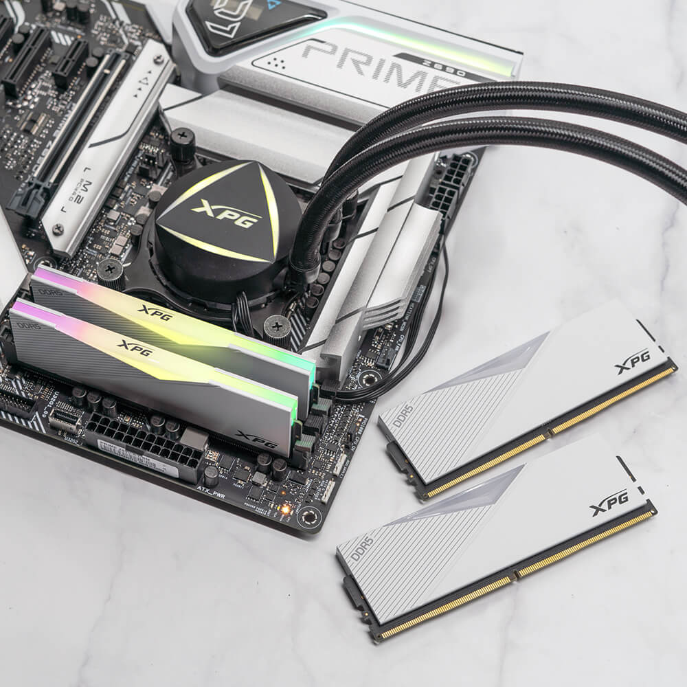 ADATA 64GB Kit (2x32GB) XPG LANCER RGB White 白色AX5U6000C3032G
