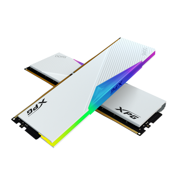 ADATA 32GB Kit (2x16GB) XPG LANCER RGB White 白色 AX5U6000C3016G-DCLARWH CL30 DDR5 6000MHz Memory