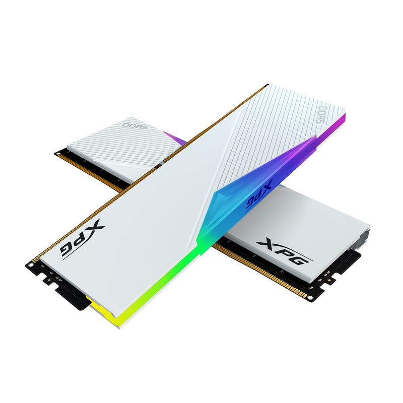 ADATA 64GB Kit (2x32GB) XPG LANCER RGB White 白色 AX5U6000C3032G-DCLARWH CL30 DDR5 6000MHz Memory