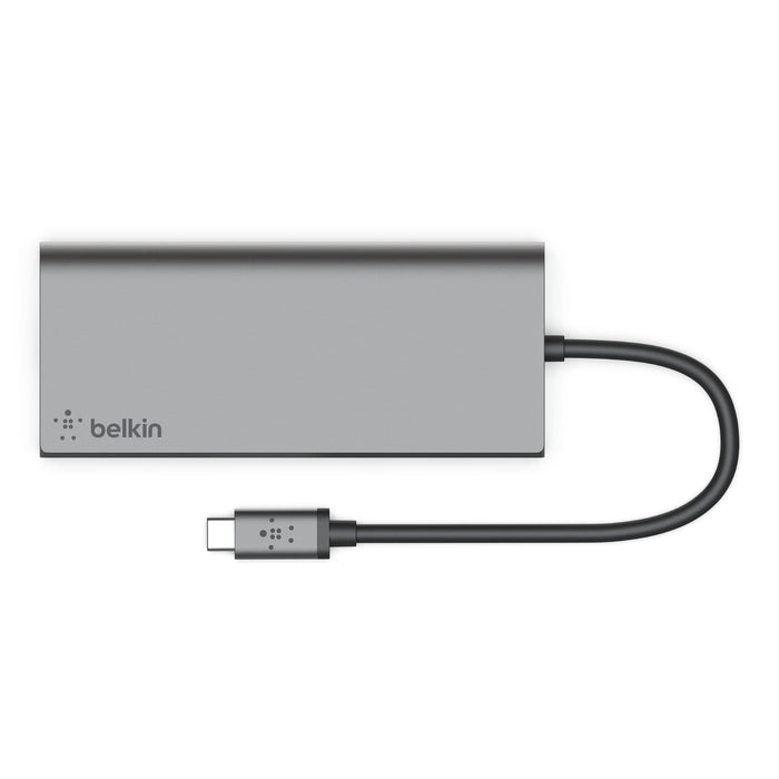 Belkin F4U092btSGY USB-C 便攜式多媒體集線器